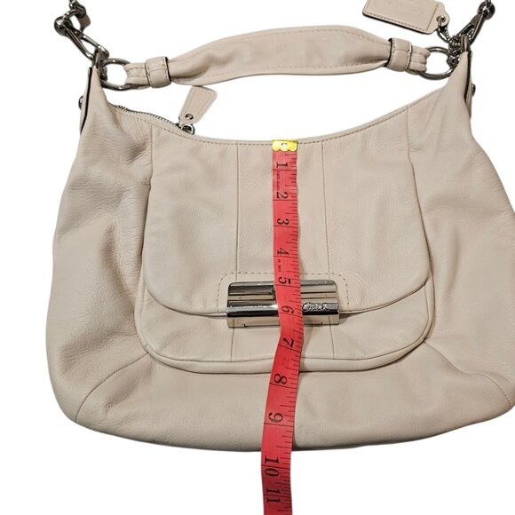 Coach Kristin Crossbody Hobo Ivory - Picture 7 of 8